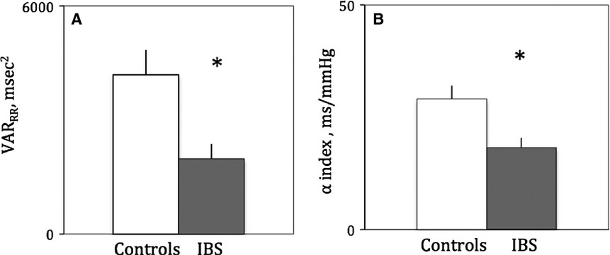 Autonomic nervous system dysregulation in irritable bowel syndrome