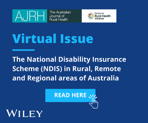 Promotional image for The National Disability Insurance Scheme (NDIS) in Rural, Remote and Regional areas of Australia